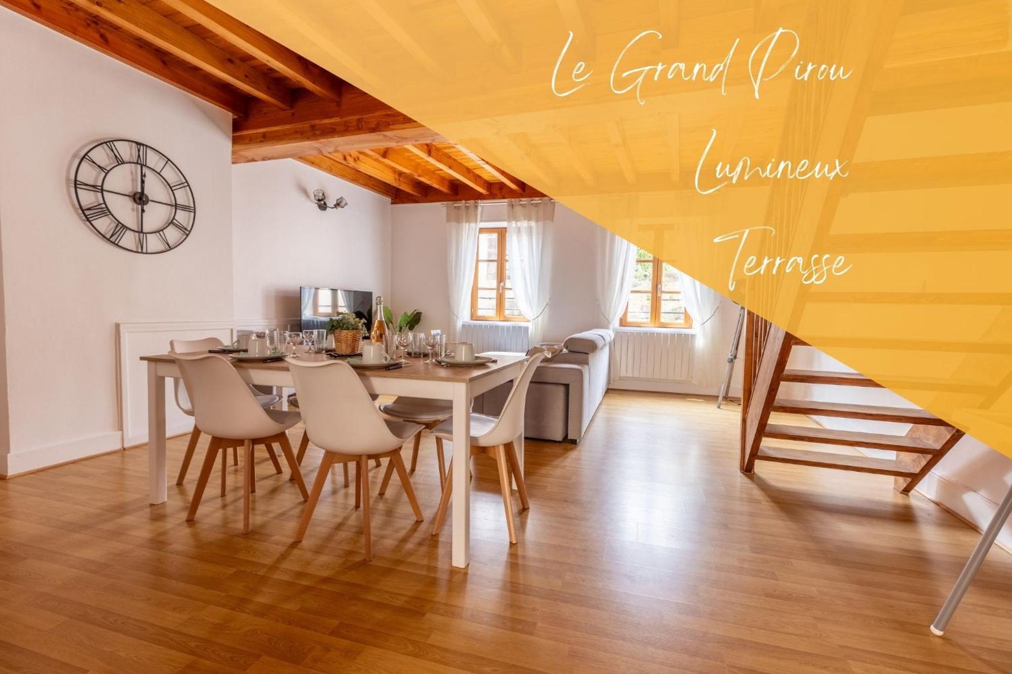 Le Grand Pirou # Lumineux # Halte Auvergne Thiers Exterior photo